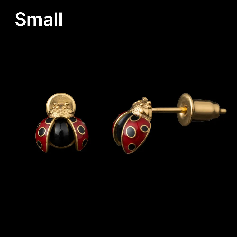 Ladybug Studs