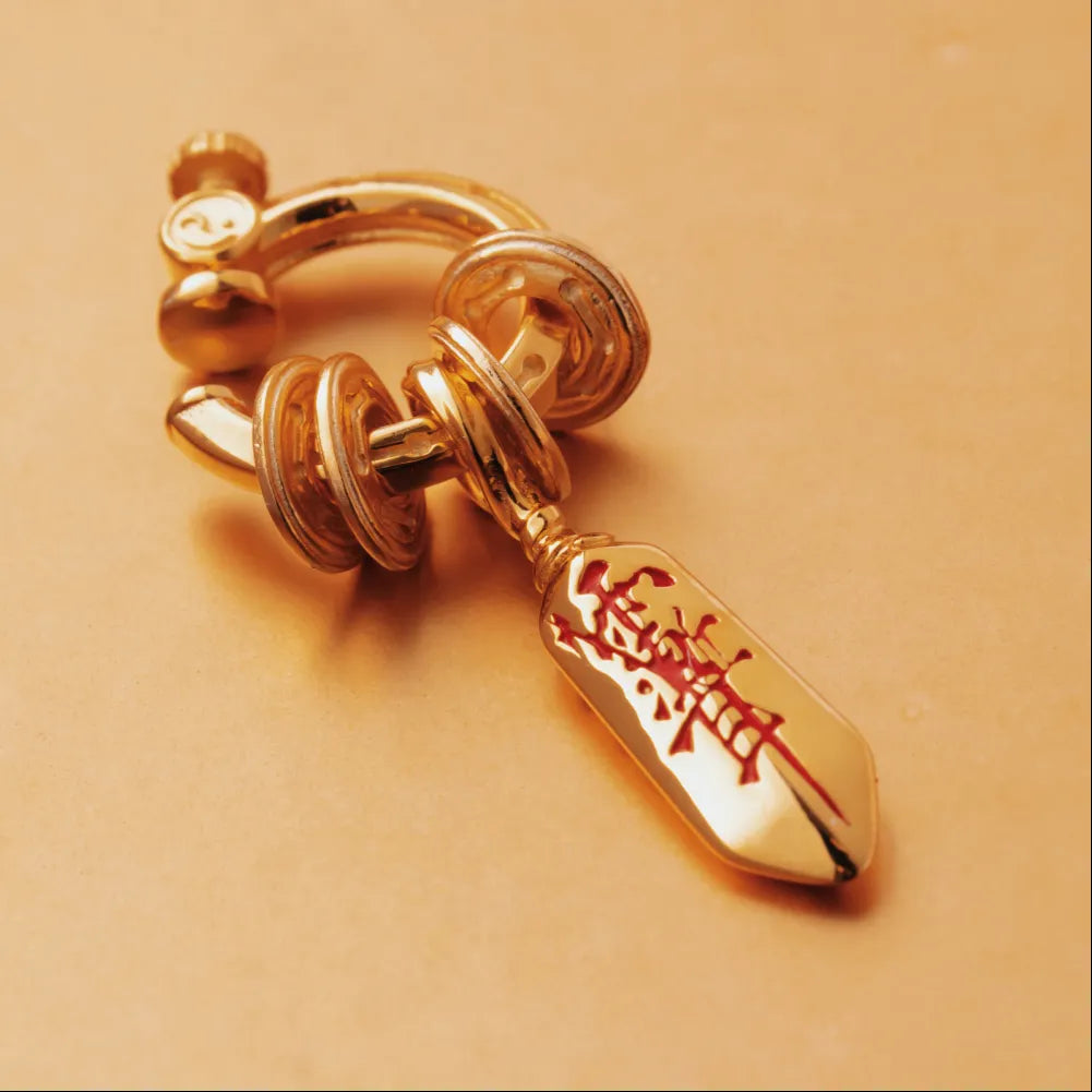 Masterblade Talisman Clip-on Earrings