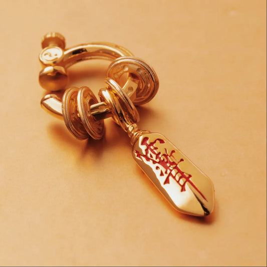Masterblade Talisman Clip-on Earrings