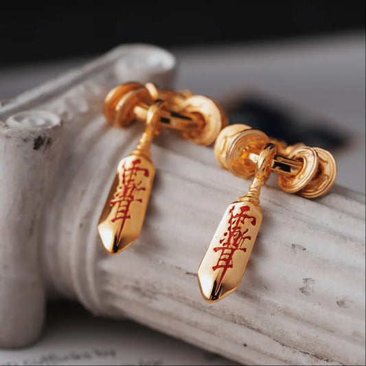Masterblade Talisman Clip-on Earrings