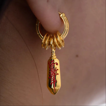 Masterblade Talisman Earrings