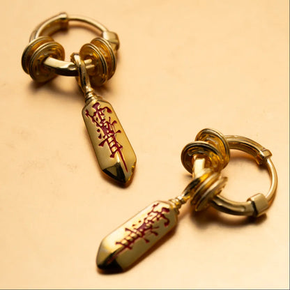 Masterblade Talisman Earrings