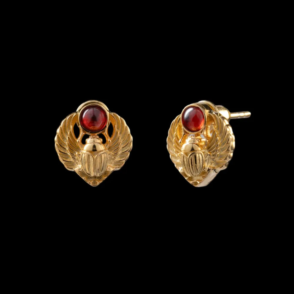 Scarab Studs