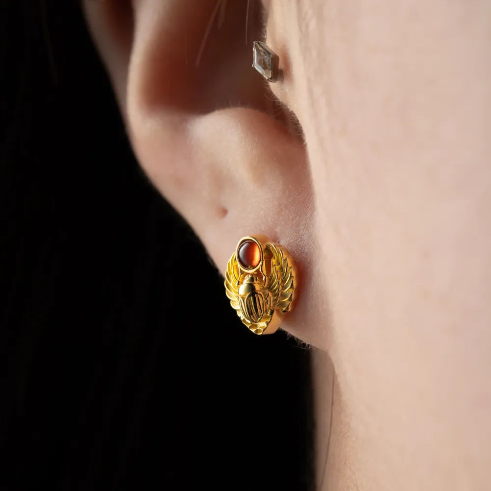 Scarab Studs
