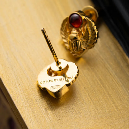 Scarab Studs