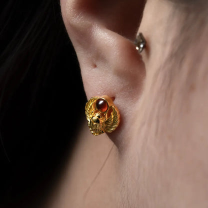 Scarab Studs