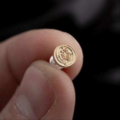 Taoist Stud Earrings