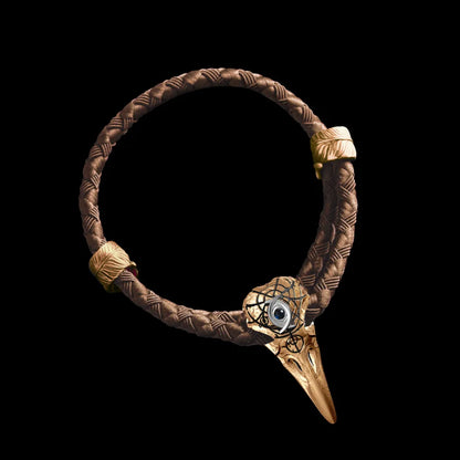 Three-Eyed Raven Rope Bracelet