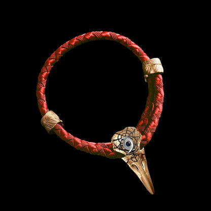Three-Eyed Raven Rope Bracelet