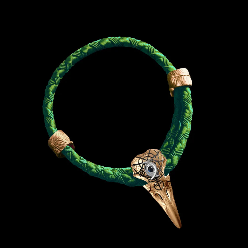 Three-Eyed Raven Rope Bracelet