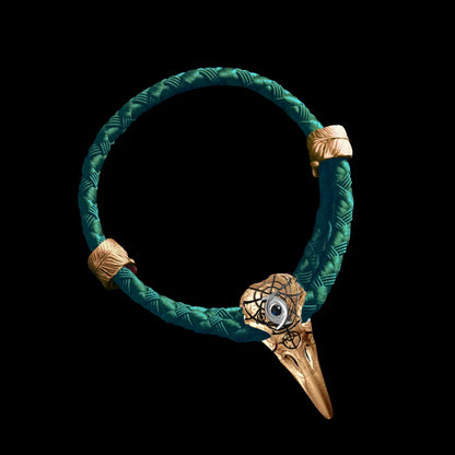 Three-Eyed Raven Rope Bracelet