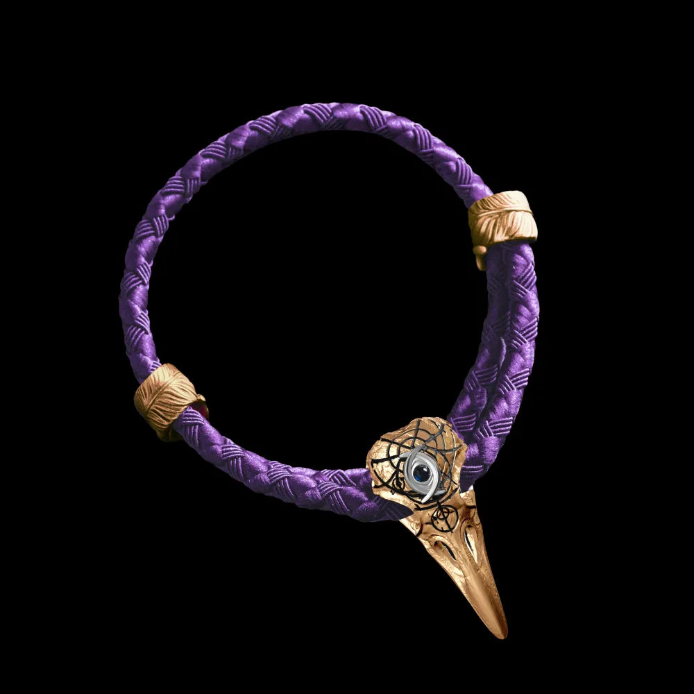 Three-Eyed Raven Rope Bracelet