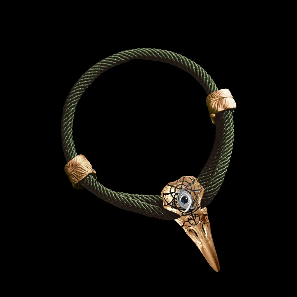 Three-Eyed Raven Rope Bracelet