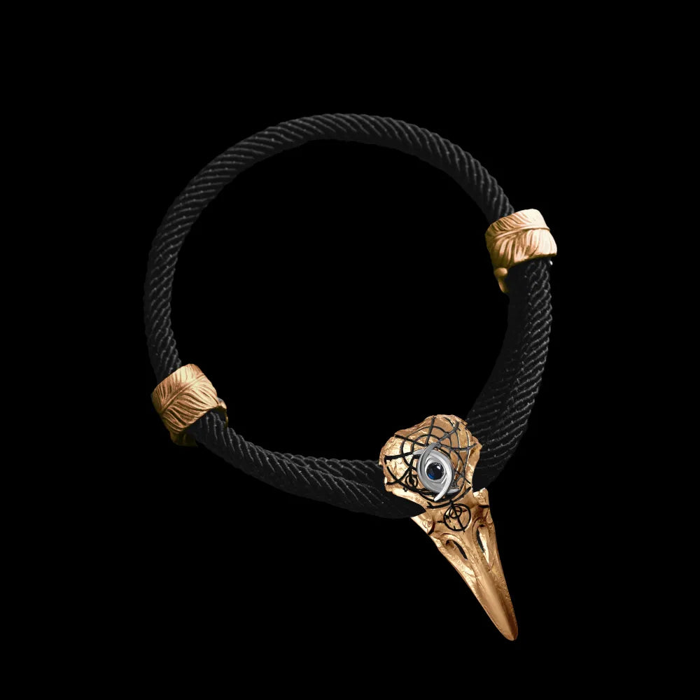Three-Eyed Raven Rope Bracelet