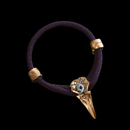 Three-Eyed Raven Rope Bracelet