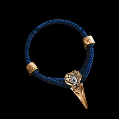 Three-Eyed Raven Rope Bracelet