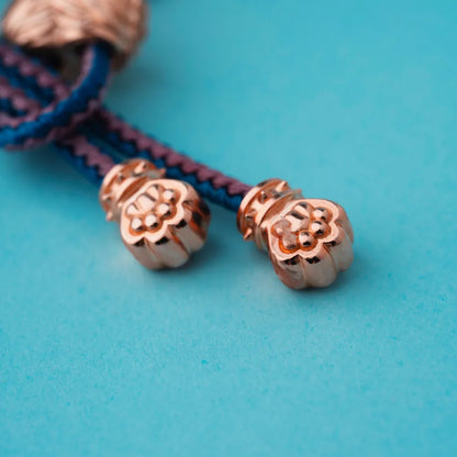 Customized 18K Rose Gold Griffin Rope Bracelet Details 04