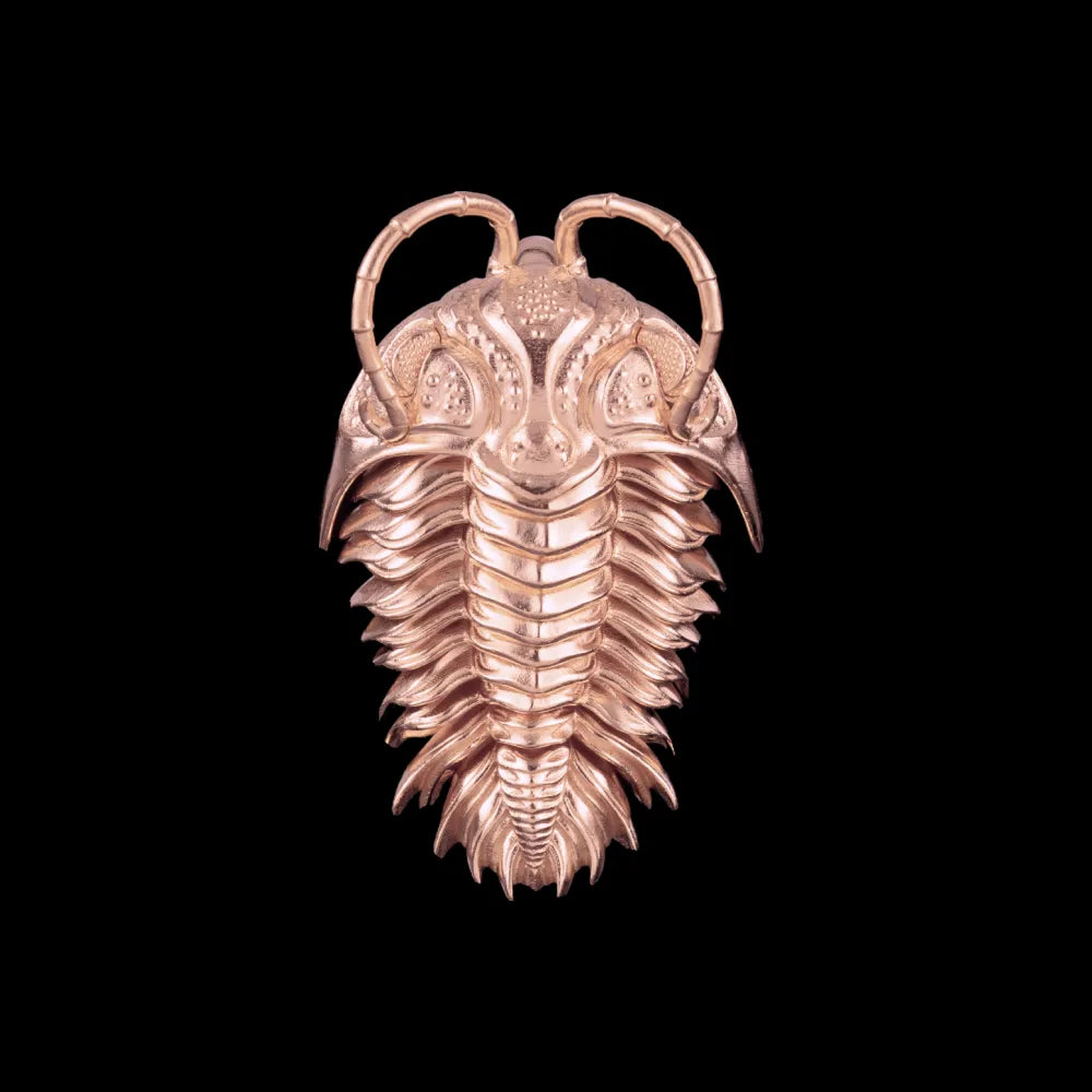 18K RGP Trilobite Pendant | Amazing Articulated Pendant – COPPERTIST.WU
