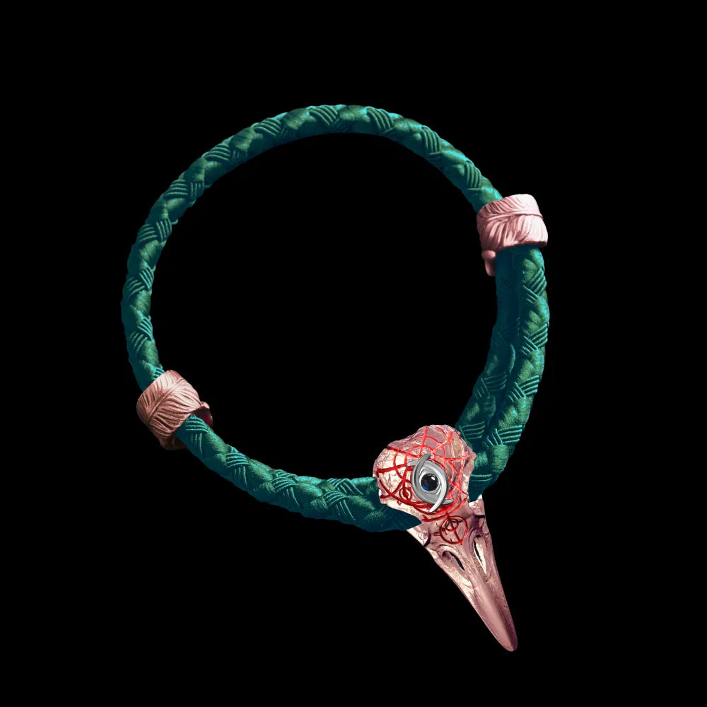 Three-Eyed Raven Rope Bracelet