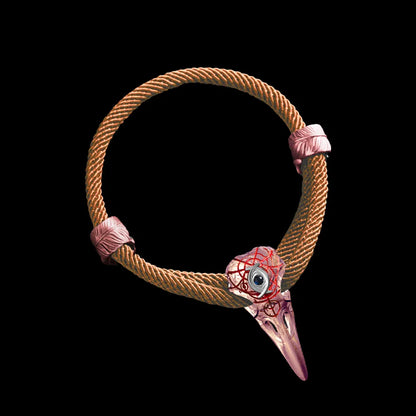 Three-Eyed Raven Rope Bracelet