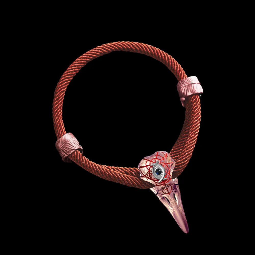 Three-Eyed Raven Rope Bracelet