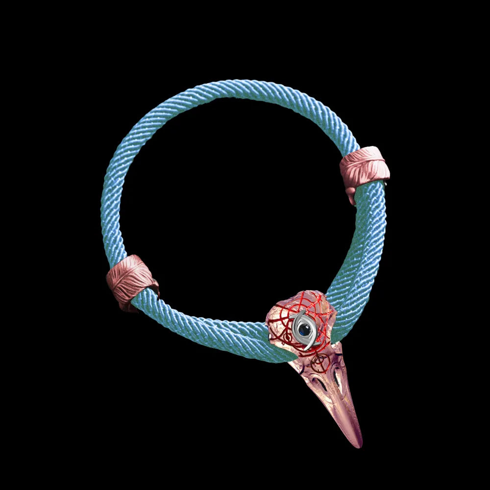 Three-Eyed Raven Rope Bracelet