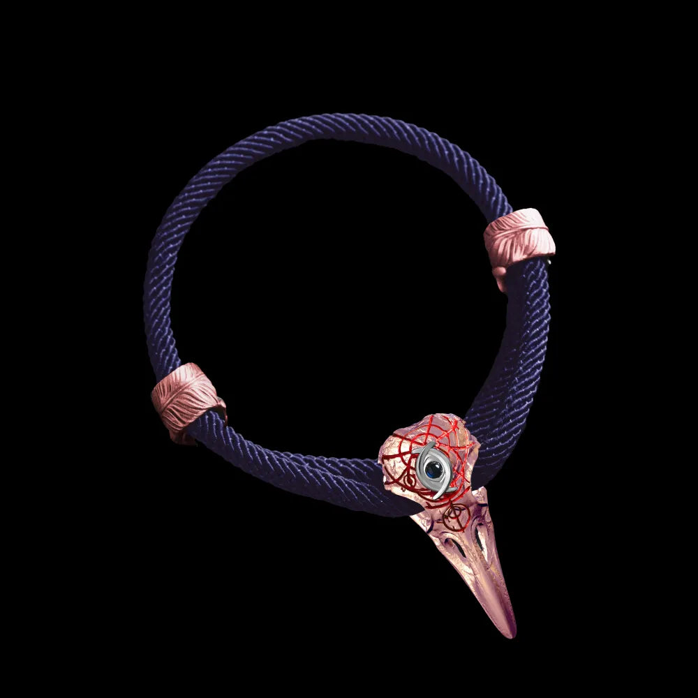 Three-Eyed Raven Rope Bracelet