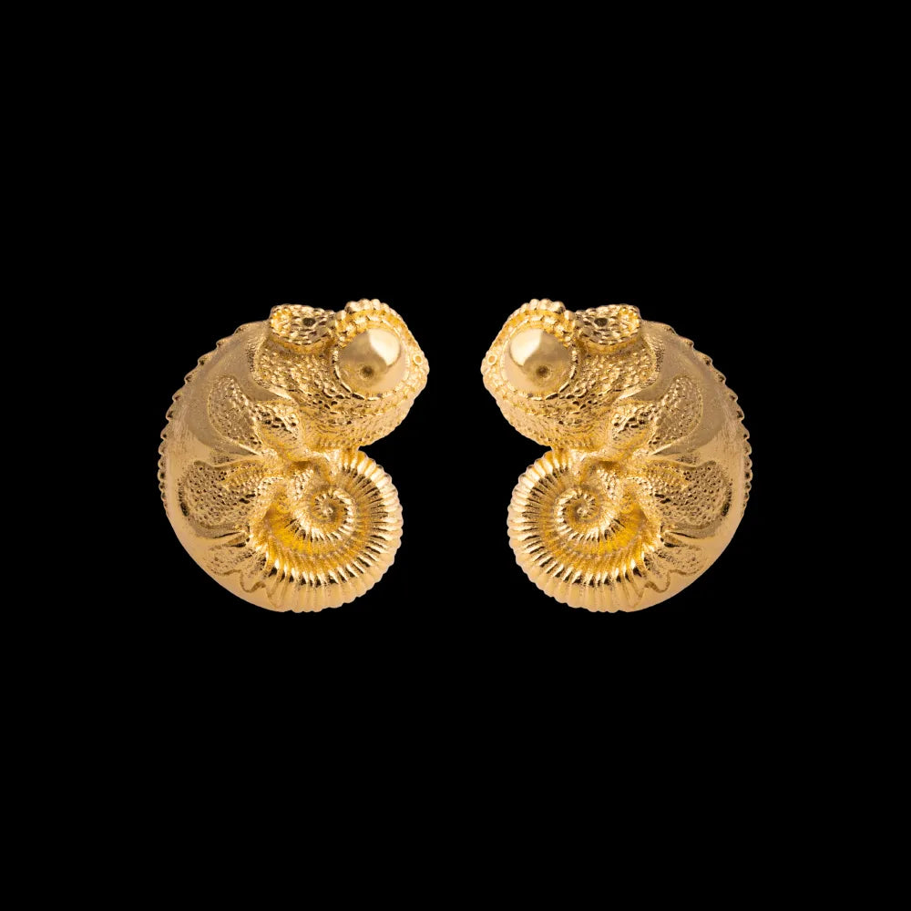Customized 18K Chameleon Earrings