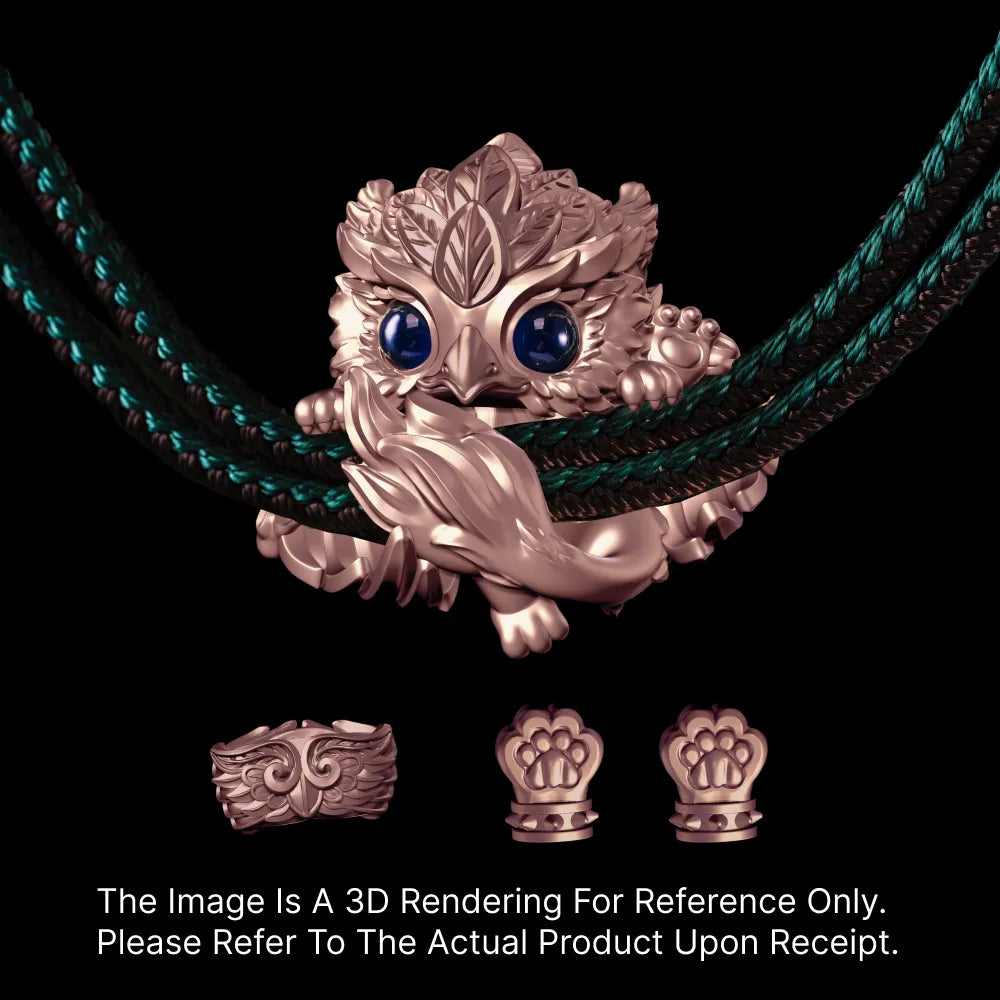 Handcrafted 18K RGP Griffin Amulet Bracelet – Gift for Fantasy Fans ...