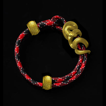 Black Mamba Rope Bracelet