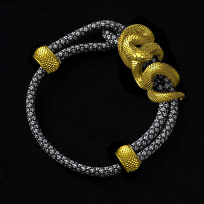 Black Mamba Rope Bracelet