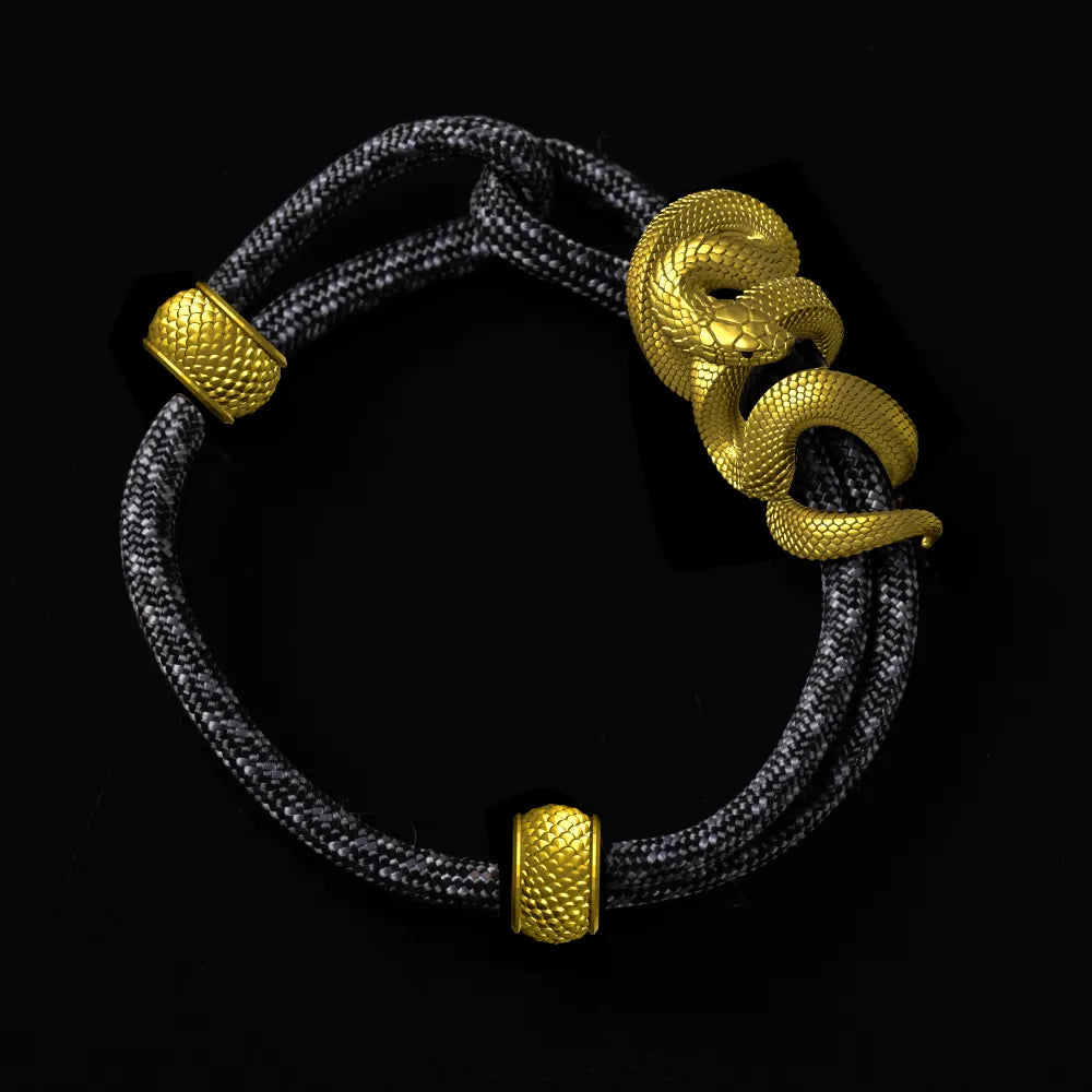 Black Mamba Rope Bracelet