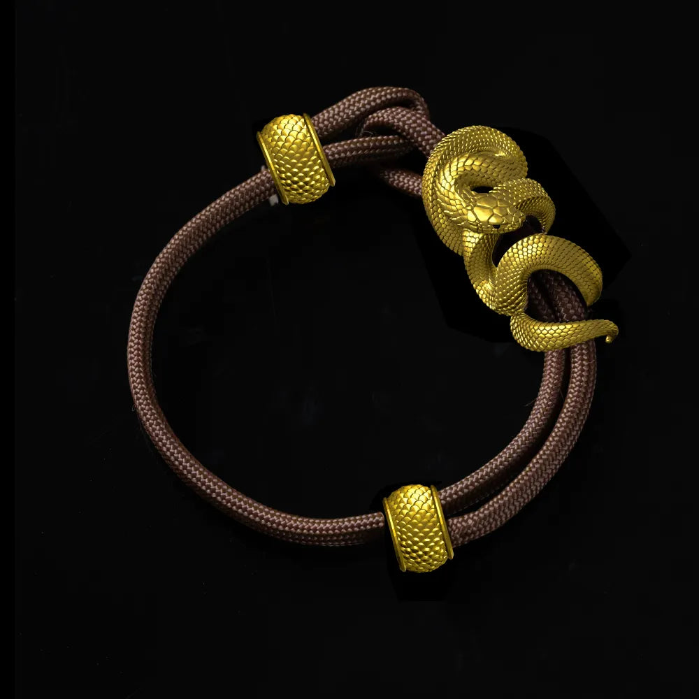 Black Mamba Rope Bracelet