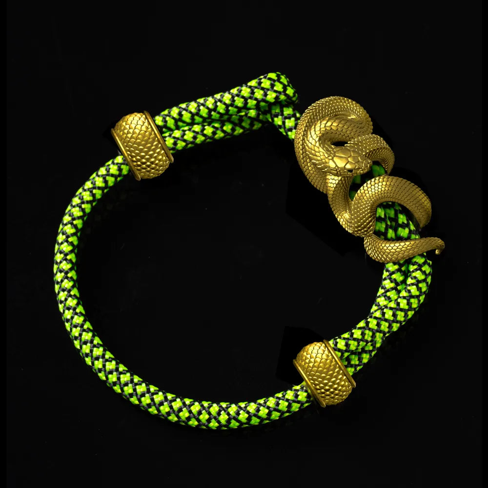 Black Mamba Rope Bracelet