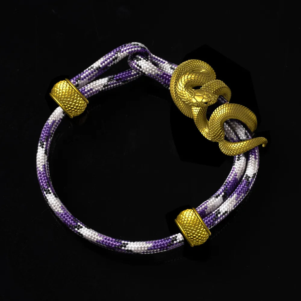 Black Mamba Rope Bracelet