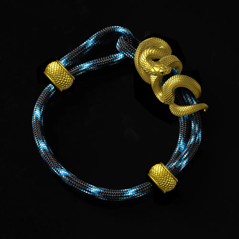 Black Mamba Rope Bracelet