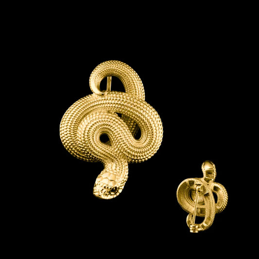 Hognose Snake Brooch