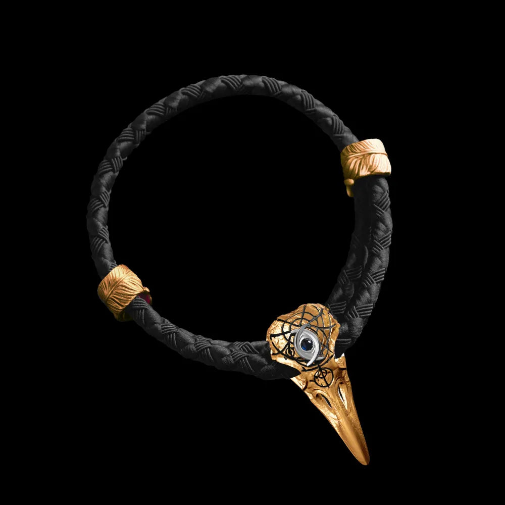 Three-Eyed Raven Rope Bracelet