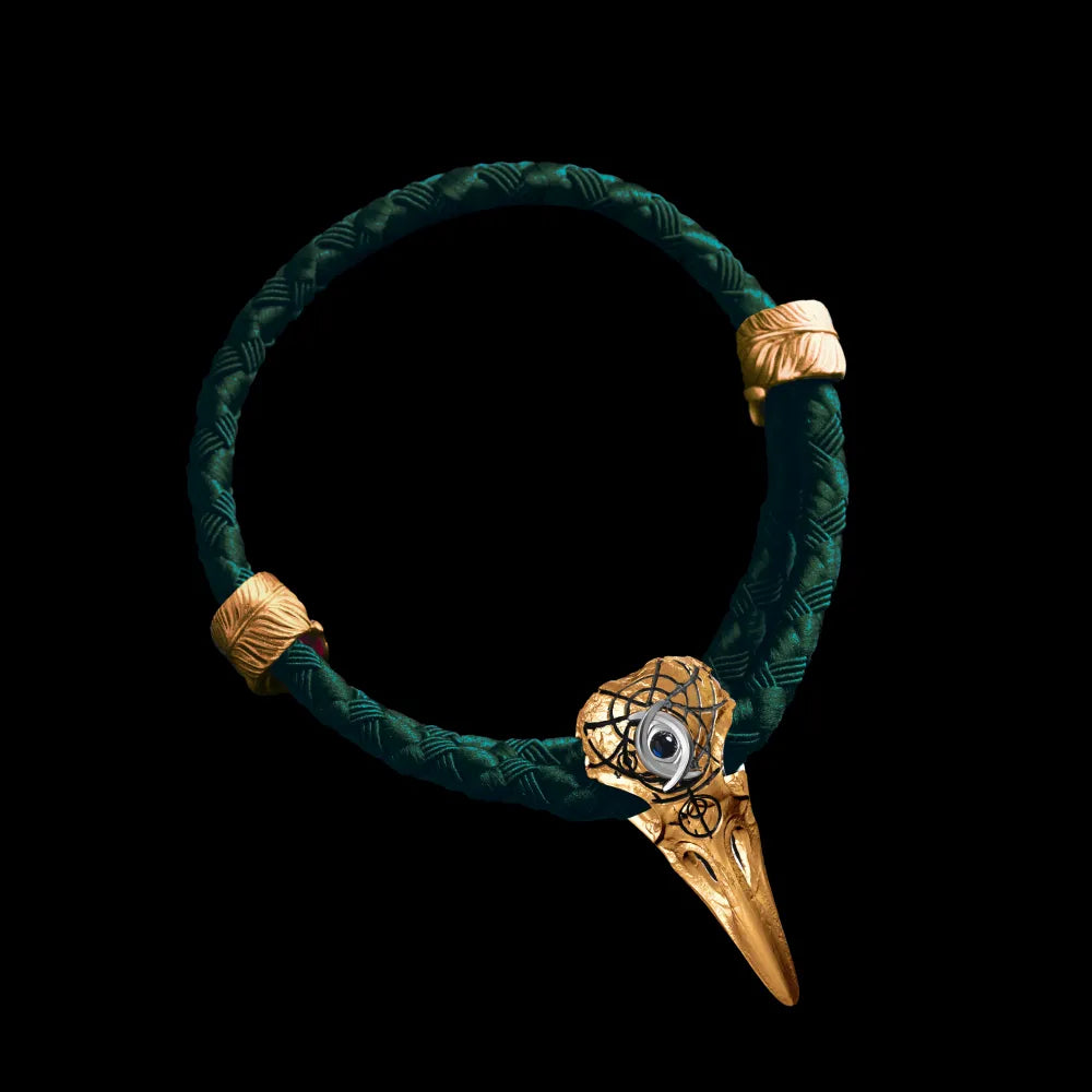 Three-Eyed Raven Rope Bracelet