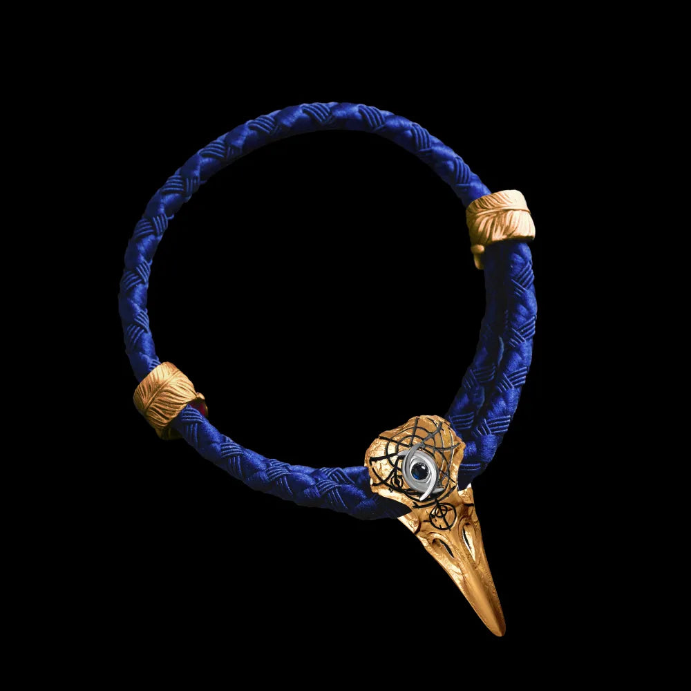 Three-Eyed Raven Rope Bracelet