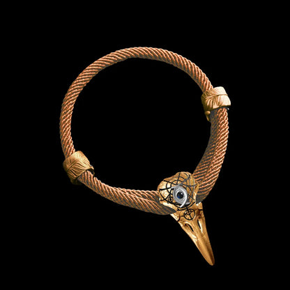 Three-Eyed Raven Rope Bracelet