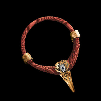 Three-Eyed Raven Rope Bracelet