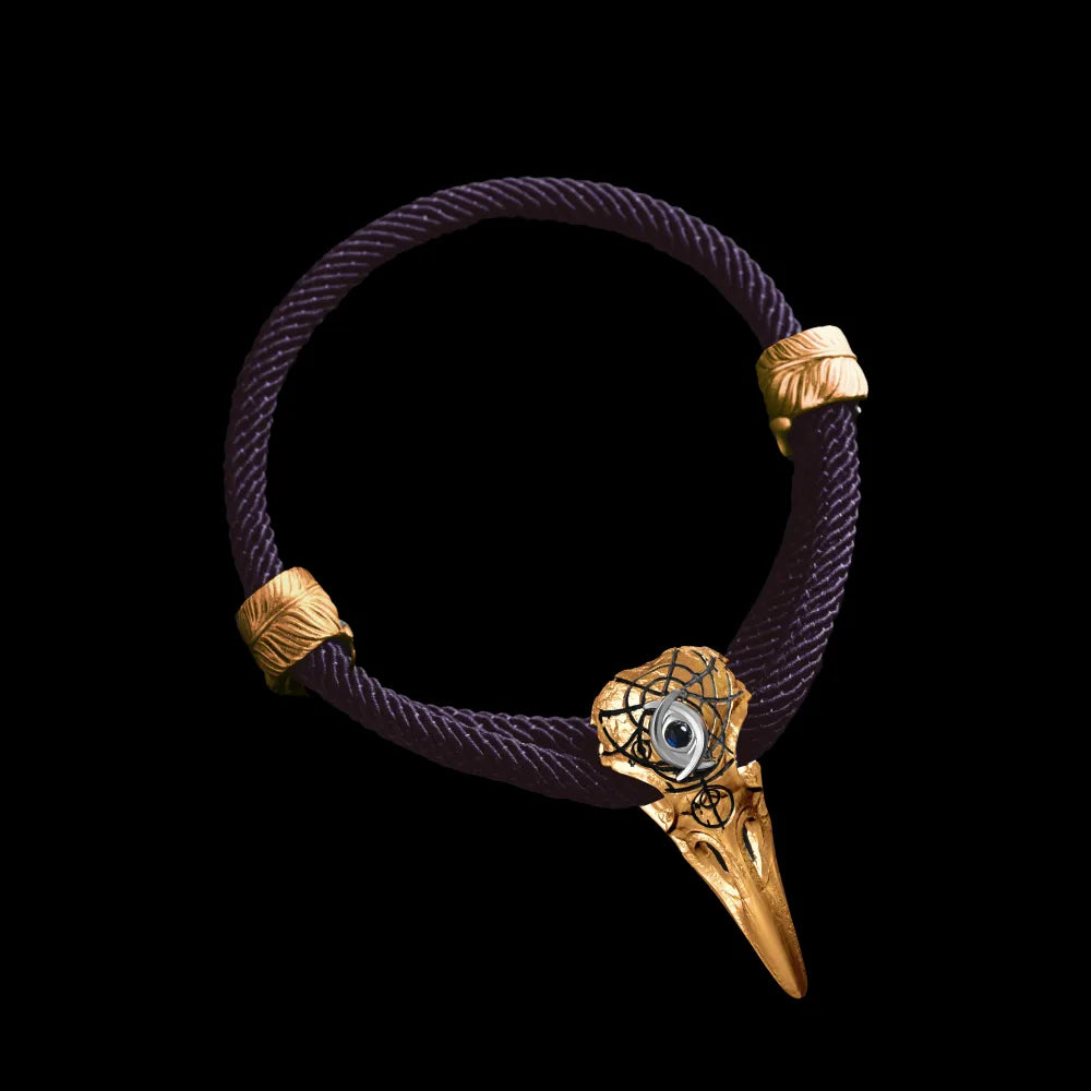 Three-Eyed Raven Rope Bracelet