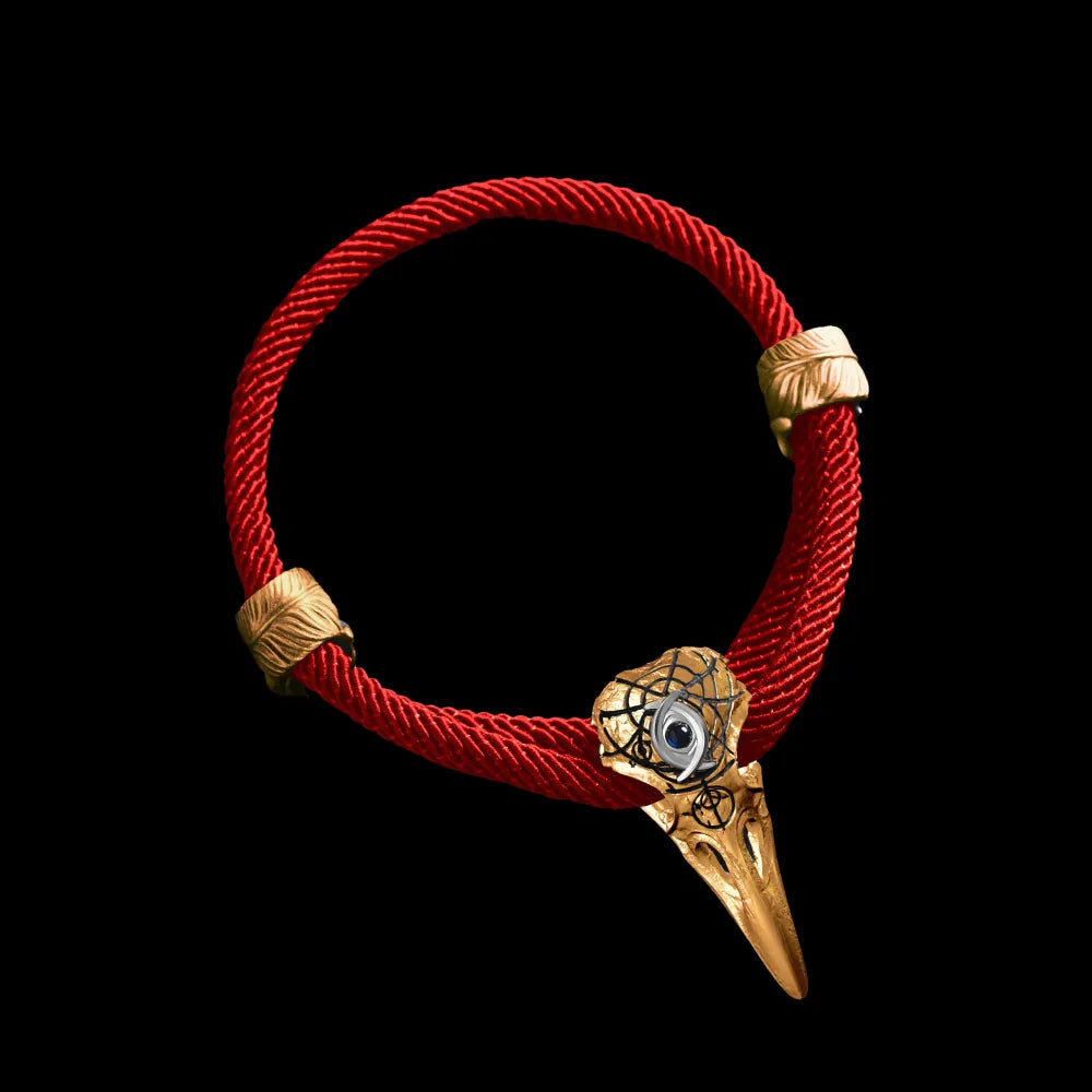 Three-Eyed Raven Rope Bracelet