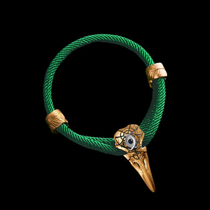 Three-Eyed Raven Rope Bracelet