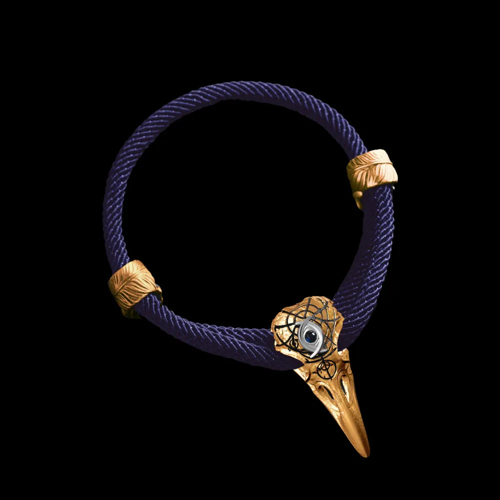 Three-Eyed Raven Rope Bracelet