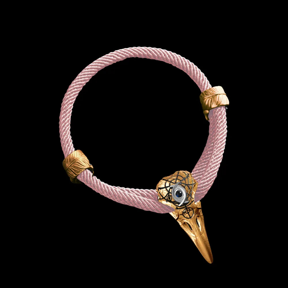 Three-Eyed Raven Rope Bracelet