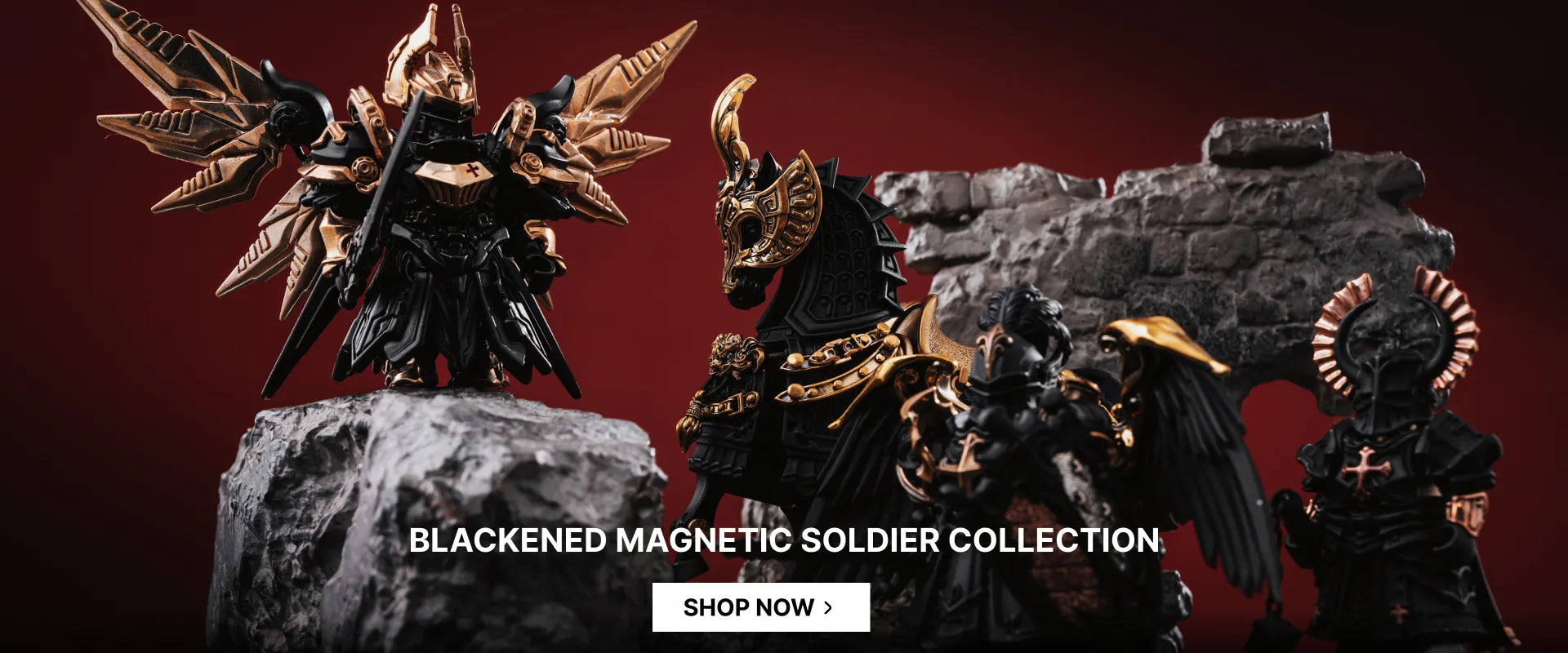 Blackened Magnetic Soldier Collection