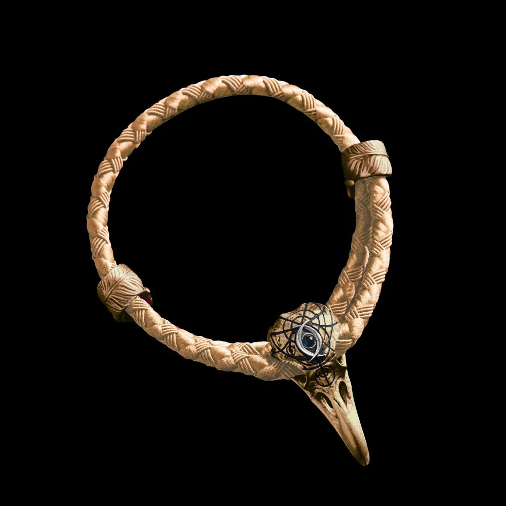 Three-Eyed Raven Rope Bracelet
