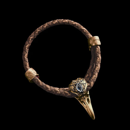Three-Eyed Raven Rope Bracelet